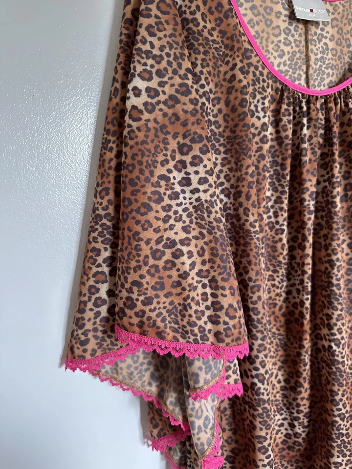 AVENUE BODY ANIMAL PRINT MANGA 3/4 TALLA 22/24 CUELLO REDONDO Foto 4 de 4