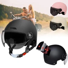 Ultra-light Classic Half Helmet for Motorcycle Bike Bicycle Scooter Men & Women