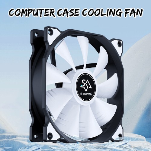 12cm Computer PC Case Fan PWM 4Pin Intelligent Temperature Control Cooling Fan - Afbeelding 12 van 14
