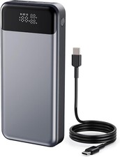 280W Power Bank, 24,000mAh 3-Port Laptop Portable Charger 88.8Wh , Digital