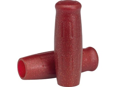 LOWBROW Customs Classic Grips Metalflake Red 1''