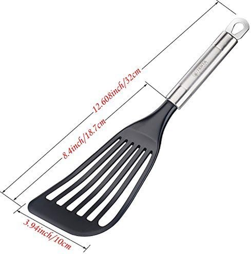 Tenta Tenta Kitchen Fish Spatula for Kitchen Use,Iron Fish -Slotted Kitchen Spat - Picture 3 of 12