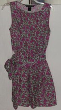 MARC BY MARC JACOBS Women's Purple Paisley Silk Fit & Flare Dress Size Small