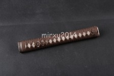 26cm HANDLE Tsuka Real Rayskin For Japanese Katana Samurai Swords+Free Pegs