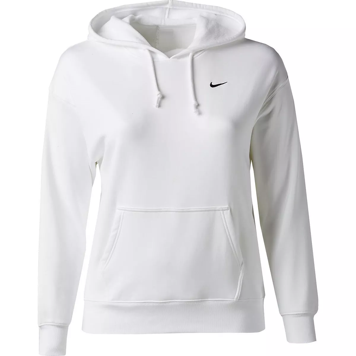 Nike, Sportswear Club Fleece Women's Hoodie Dress, Preto/Branco