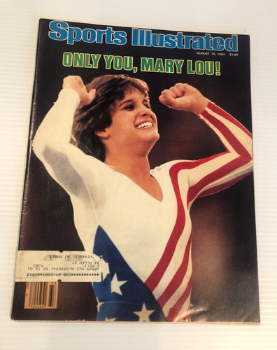 Sports Illustrated Mary Lou Retton Gymnastics August 13 1984 magazine - Picture 2 of 2