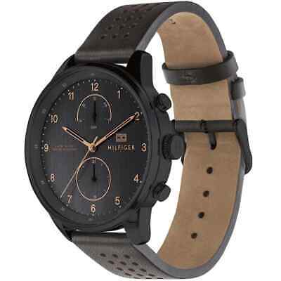 Tommy Hilfiger Men's Watch 1791577 Quartz Leather Strap With Tommy Hilfiger Men's Watch 1791577 Quartz Leather Strap With