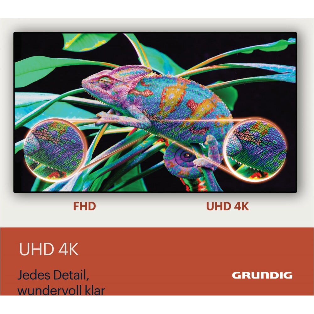 Thumbnail - Grundig 55 Vce 223 Lcd-tv Fernseher Schwarz