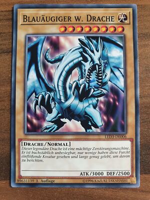Blauäugiger w. Drache Auswahl SDK LOB BNZ LC01 CT13 LCKC Mil1
