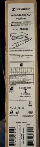 Sennheiser ew 500 G4-965-Aw+ ( 470-558Mhz ) - Picture 4 of 4