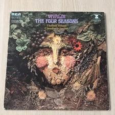 RARE Antonio Vivaldi THE FOUR SEASONS, I Solisti Veneti GOLD SEAL RCA RECORD 12”