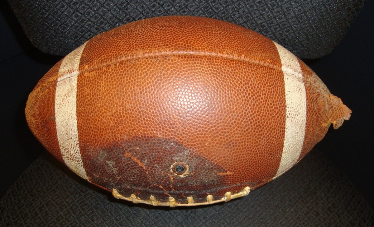 1964 New York Jets Game Used Spalding AFL (Joe Foss) Football | eBay