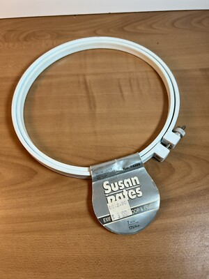 Susan Bates Cerchio Da Ricamo Deluxe Super Grip In Plastica - 20,3 Cm (8 Pollici) - 5