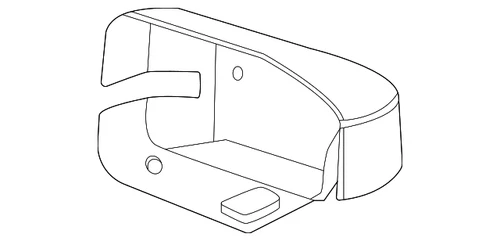 Genuine Ford Mirror Cover M2DZ-17D742-G