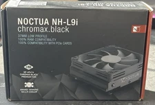 NH-L9i chromax.Black, Low-Profile CPU Cooler for Intel LGA1200 & LGA115x