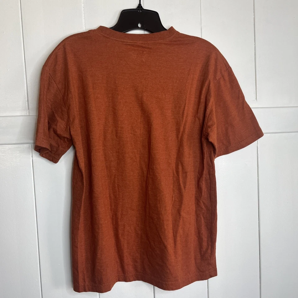 Men's Bass Pro Shops T Shirt Small S Orange Green Fishing Fish - Image 3 of 4