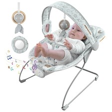 Portable Baby Bouncer Seat For Infants Foldable Design Capacity 0 To 20 Pounds