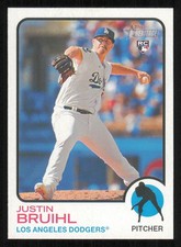 2022 Topps Heritage #518 Justin Bruihl RC
