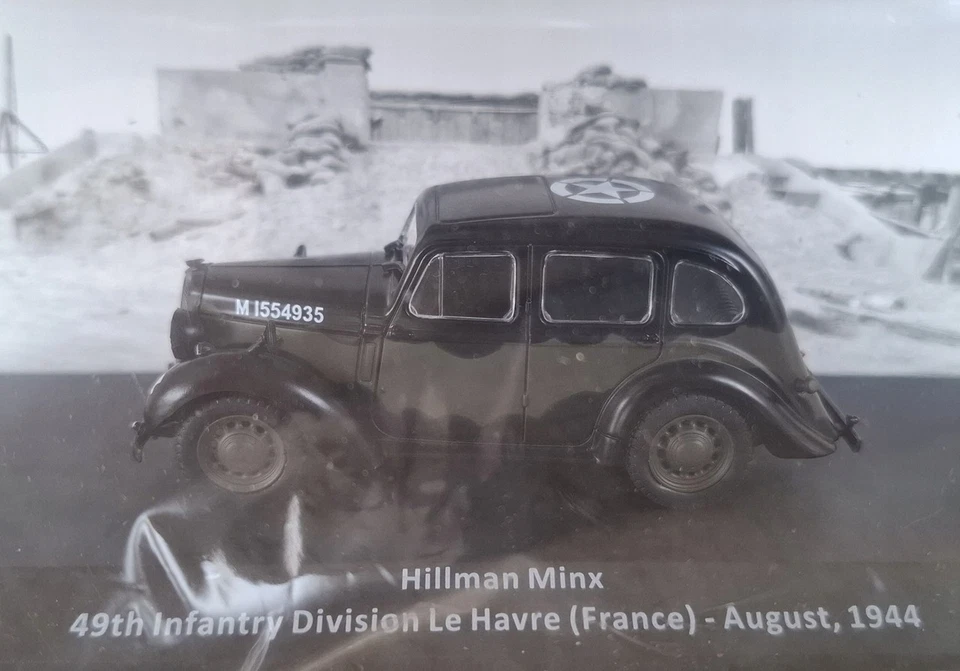 Hillman Minx - 1:43 Auto militari della seconda guerra mondiale n. 93 - Immagine 2 di 2