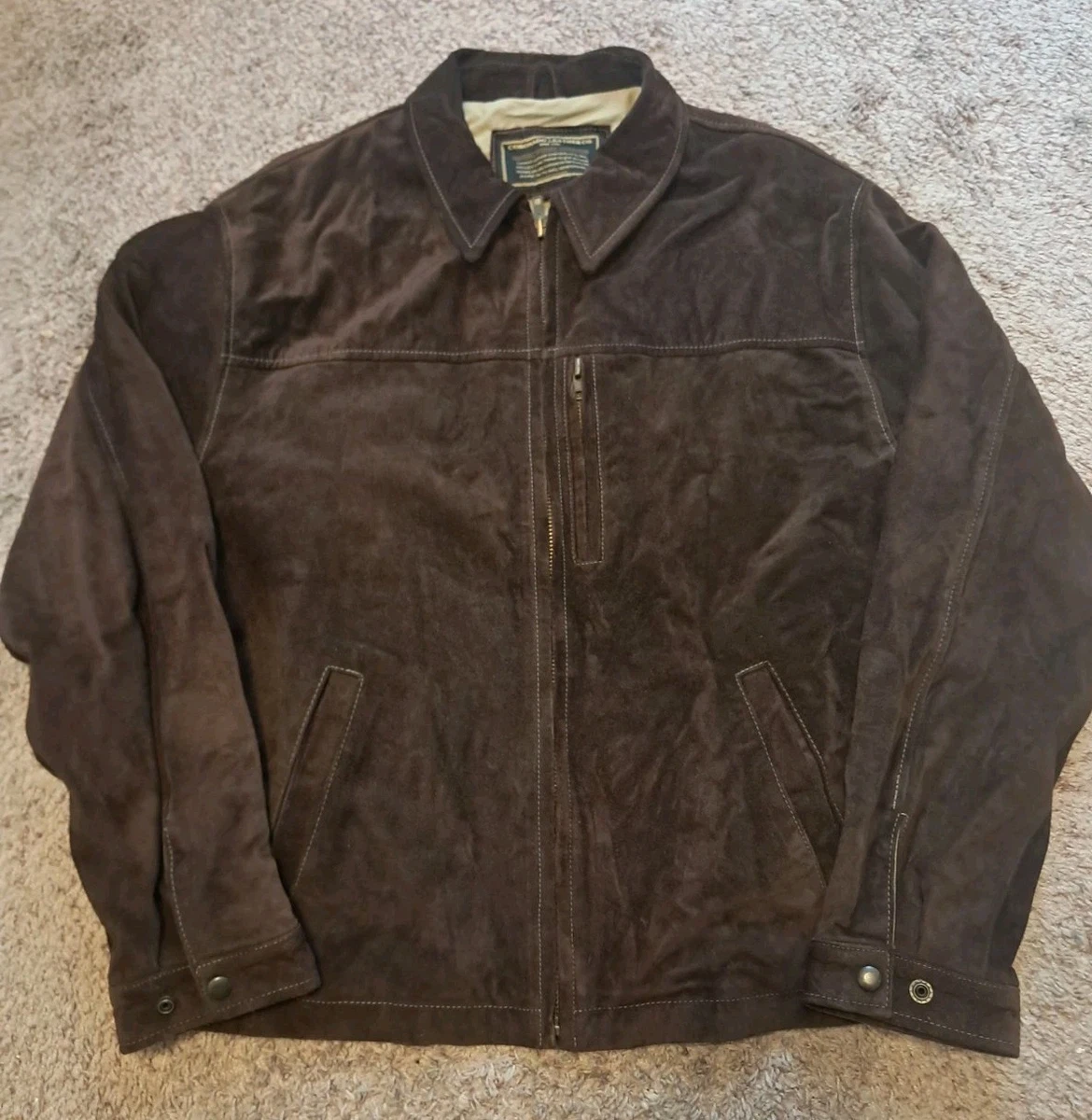 CORONADO LEATHER バイソンレザージャケットサイズ44 Coronado Leather Outer Shell Coats, Jackets & Vests for Men for