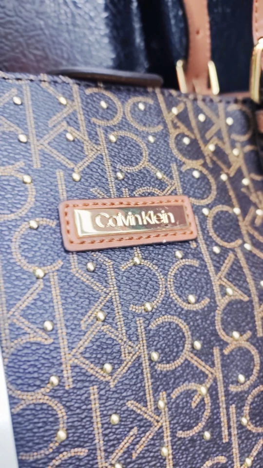 синий и коричневый Calvin Klein бумажник - Изображение 4 из 4