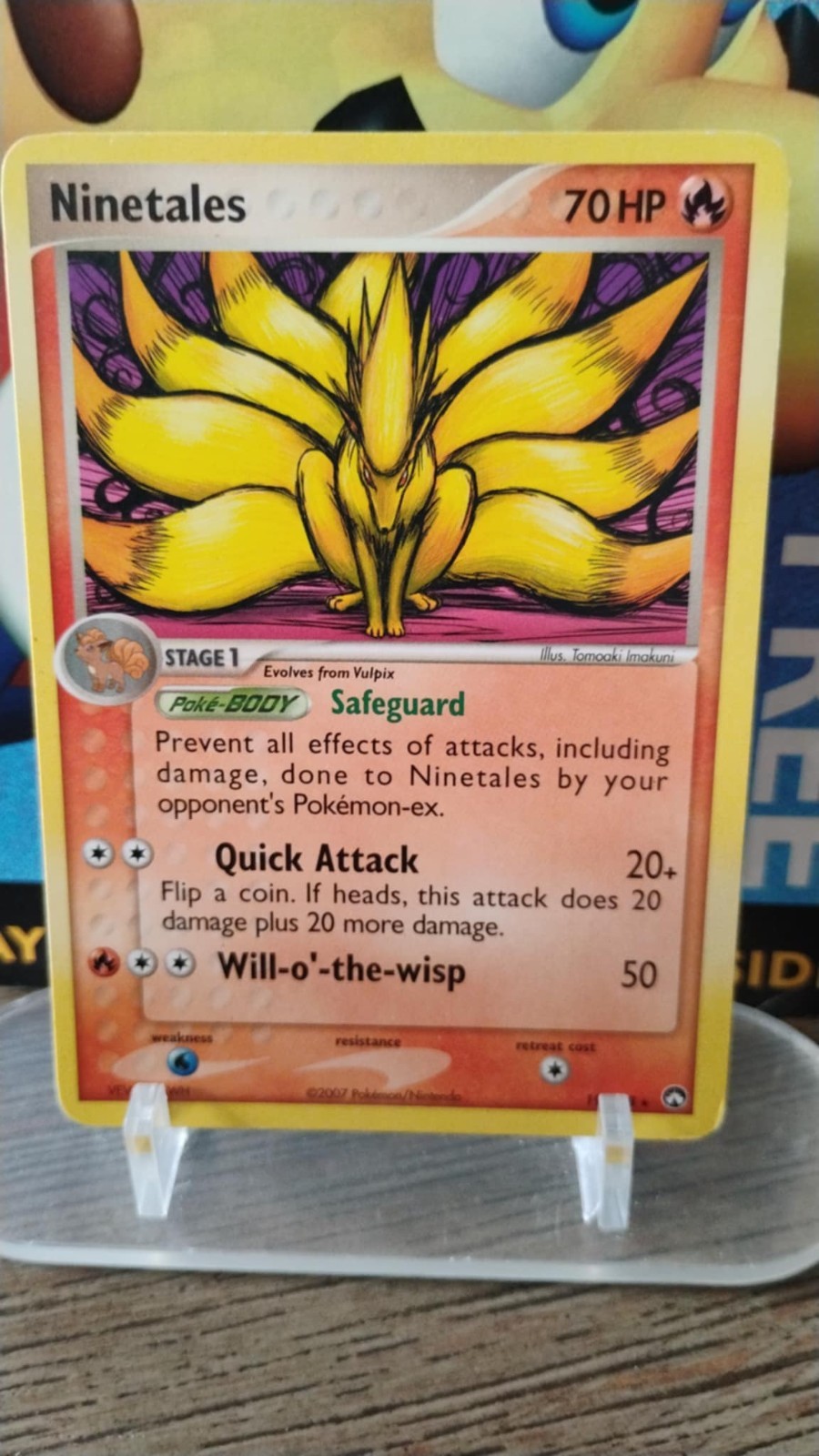 NINETALES Power Keepers EX Series POKEMON Non-Holo 2007 Trading Card 19/108