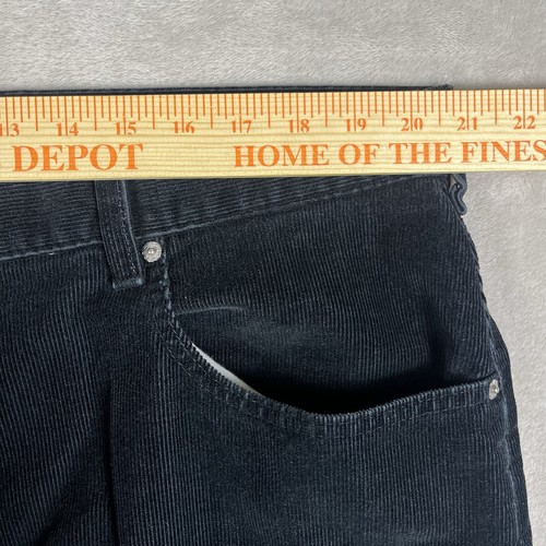 Levis 569 Jeans Herren 41x30* Schwarz Loose Straight Fit Cord Baggy Wide Leg Y2K - Bild 7 von 10