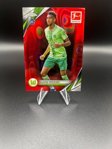Topps Bundesliga Chrome 24/25, David Odogu RC /5 Red Lava