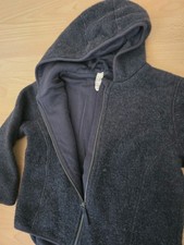 Hessnatur Jacke aus 100% Schurwolle Gr. 122/128
