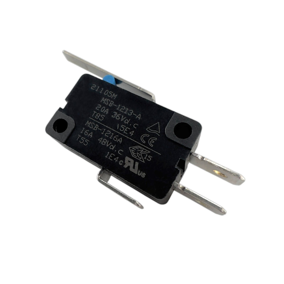 JIABEN MSB-1213-A / MSB-1216A Lever Micro Switch 3-pins 20A 36VDC