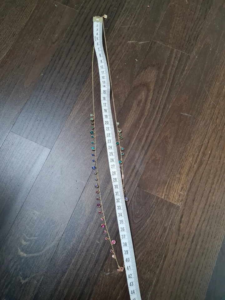 Swarovski Kette Vergoldet Multicolor - Bild 2 von 4