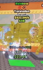 rainbow tralaledon 522M/S Steal A Brainrot Secret Roblox (READ DESC)