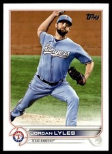 2022 Topps Jordan Lyles Texas Rangers #376