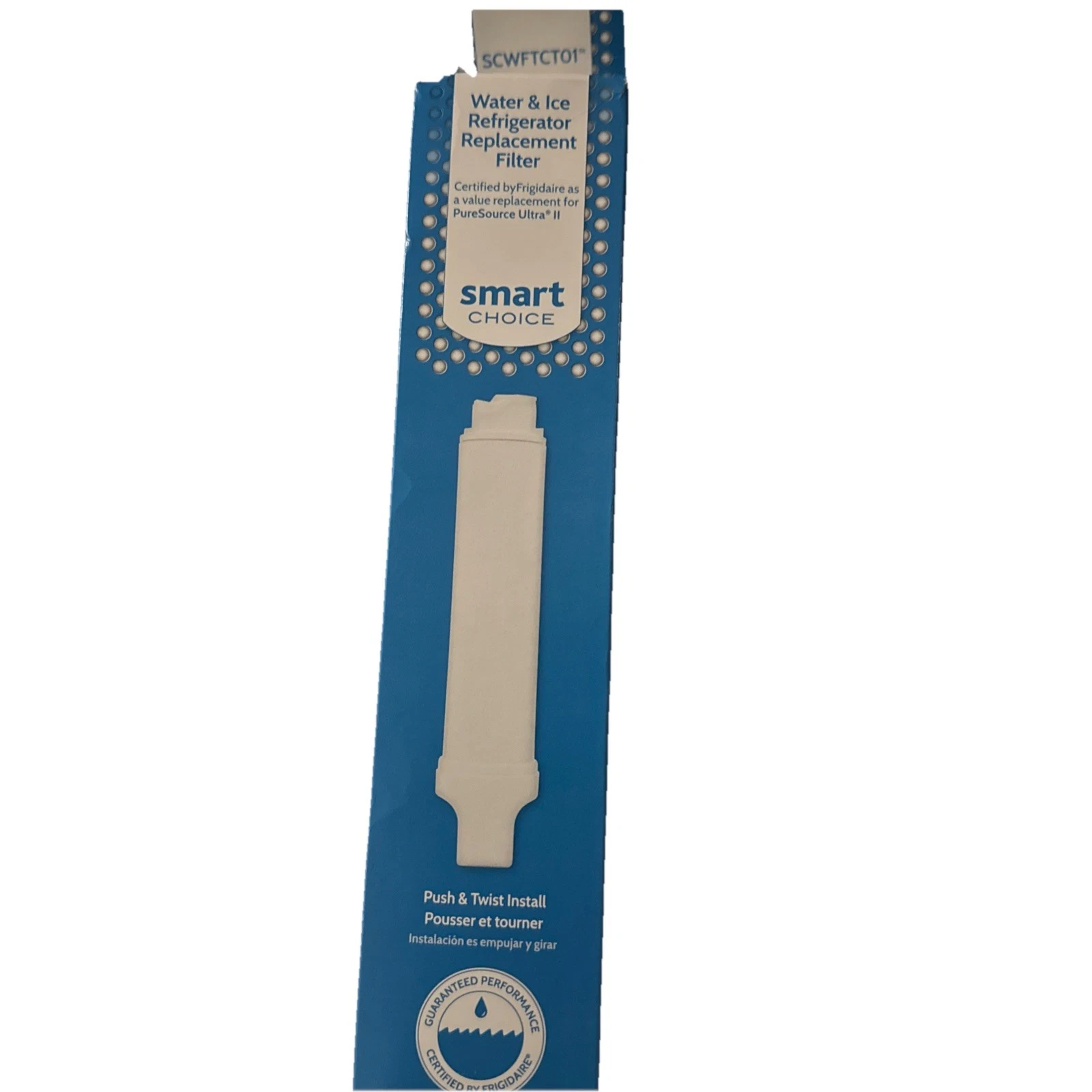 Smart Choice SCWFTCTO1 Replacement for Eptwfu01 Refrigerator Water Filter(H3)