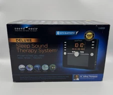 Sound Oasis S-6000 Deluxe Sleep & Tinnitus Sound Therapy System