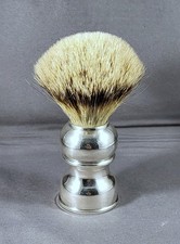 Vintage Restored - EVER READY - STERLING SILVER - Shaving Brush