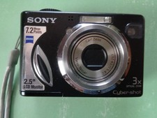 SONY DSC-W7 7.2 MP 3X ZOOM DIGITAL CAMERA W/CARL ZEISS LENS 16MB MEMORY STICK