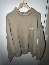 Fear of God Essentials Sweater Mens Large Oversized Mock Neck Pullover