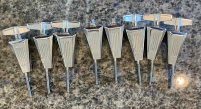 (8) Vintage TAMA 1980's Bass Drum T-Rods & Claws Superstar Swingstar *NICE*