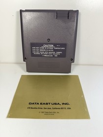 Side Pocket -- NES Nintendo Original Authentic Game & Instructions Manual