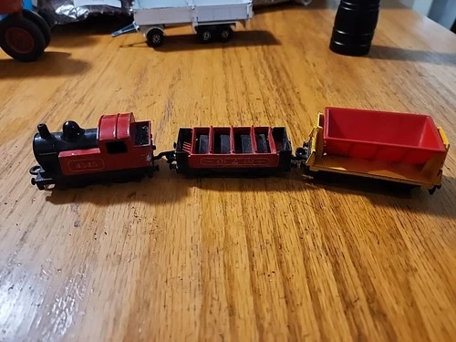 Vintage Lesney Matchbox 0-4-0 Steam Loco 1978 Superfast Train Red Black 4345 W