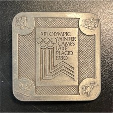 1980 Lake Placid Olympics Belt Buckle