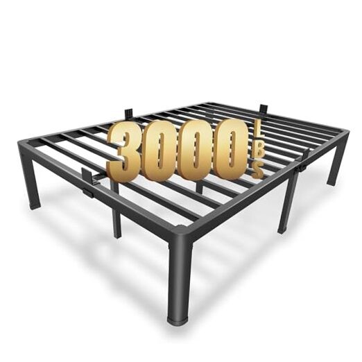 With Round Corner Legs, 3000 Lbs Full 14 Inch
