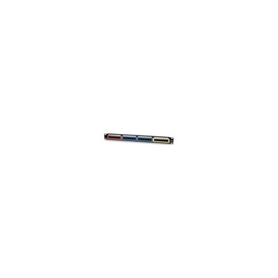 Patchpanel UTP Cat5e 1U 24 RJ45-Ports, Abschnitte in 4 513678