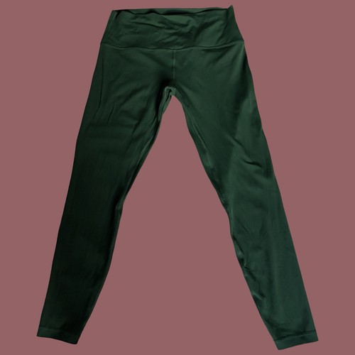 Lululemon Leggings Women Size 12 Align High Rise Pant Everglade Green 28" Inseam