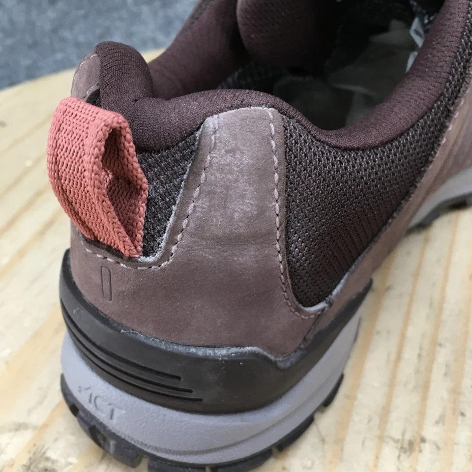 Oboz туфли женщин 9 Sypes B-Dry тропа туризм кроссовки коричневый кожаный шнурует вверх - Изображение 4 из 4