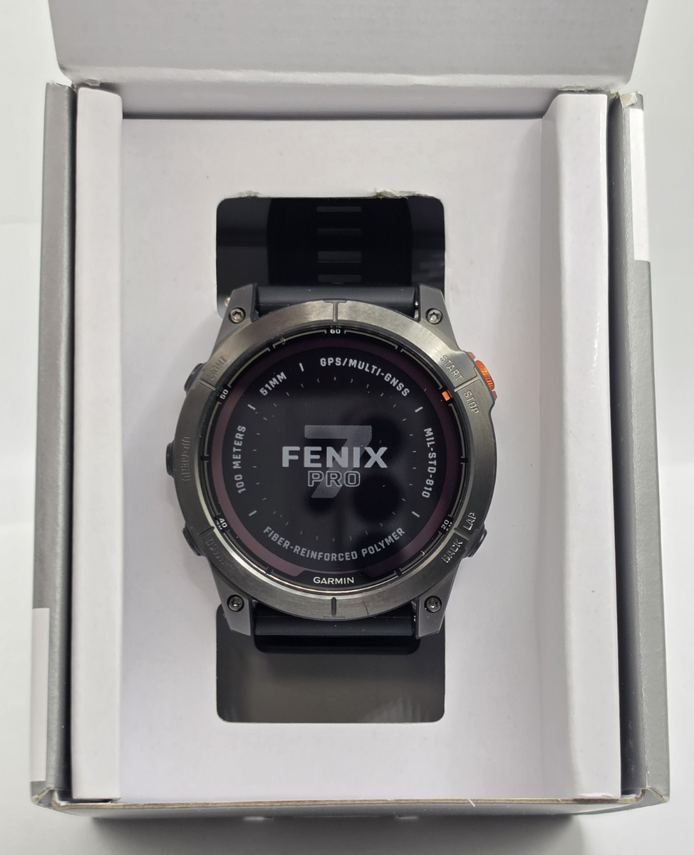 Garmin Fenix 7X Pro Solar Edition Smartwatch 51mm- Gray (010-02778
