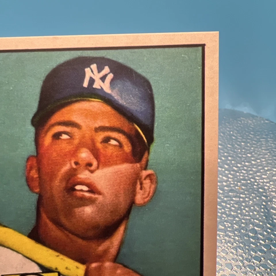 Tarjeta de novato Mickey Mantle 1952 Topps - Tarjeta de novedad. Foto 3 de 4