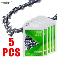 5 pack 24" Chainsaw Chain For Husqvarna 390XP 455/460 Rancher 3/8"-.050"-84DL