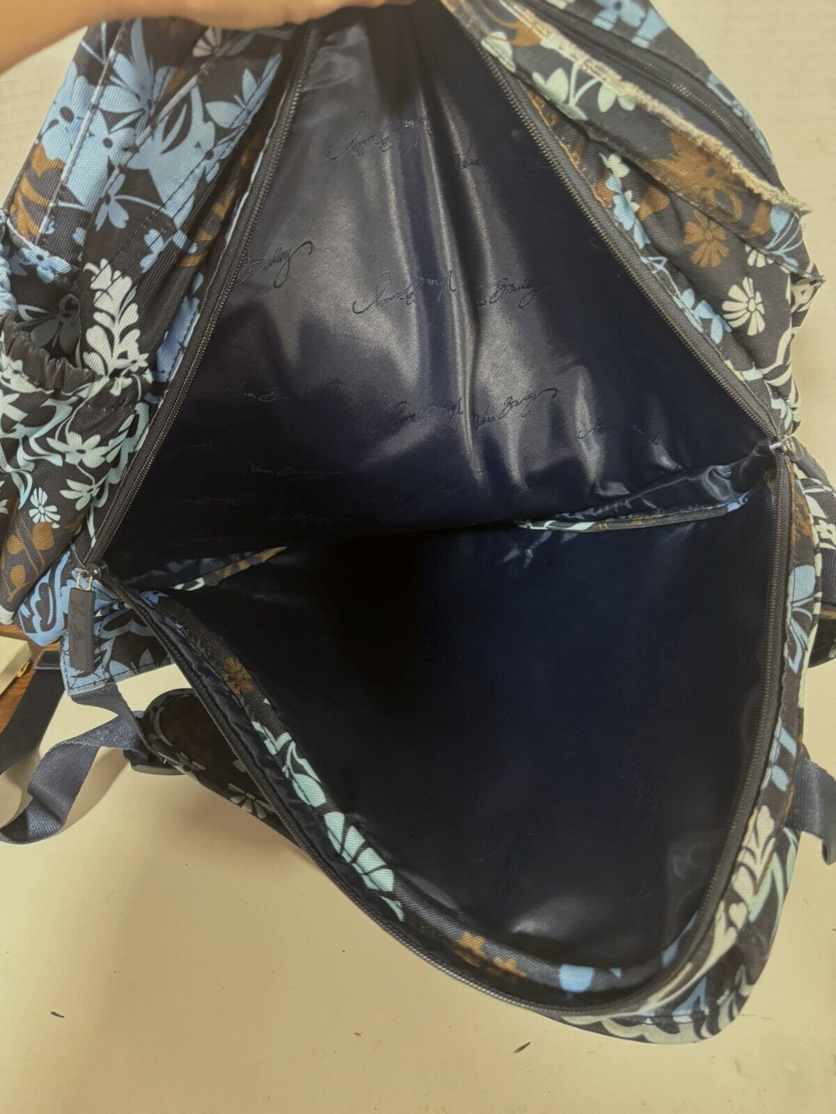 Vintage Large Vera Bradley Backpack Java Floral P… - image 9